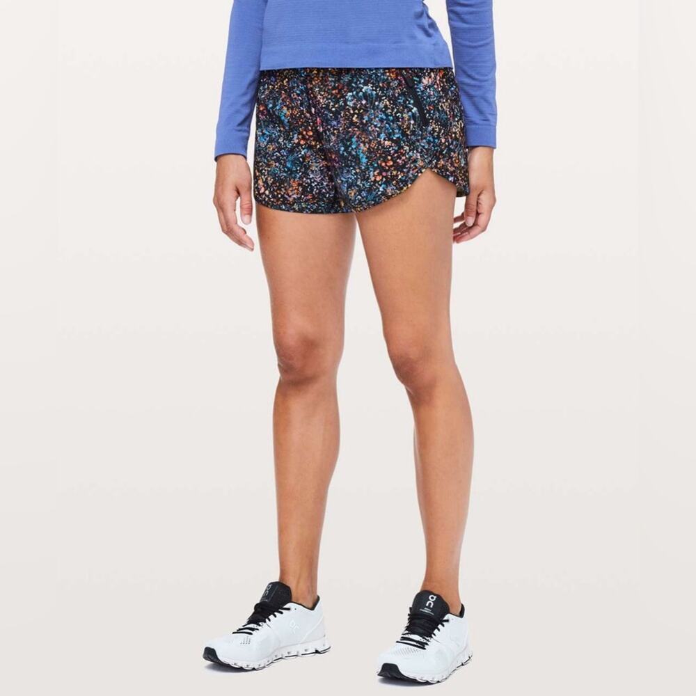 Lululemon Tracker Shorts V *4" in Flowerescent Multi